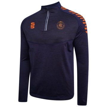 Ram CC - 1/4 Zip Dual Performance Top - Navy