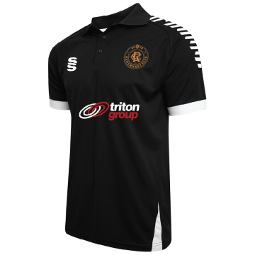 Ram CC - Fuse Polo Shirt : Black /  White